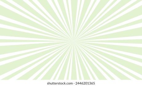 Fondo de ráfaga de sol verde y blanco