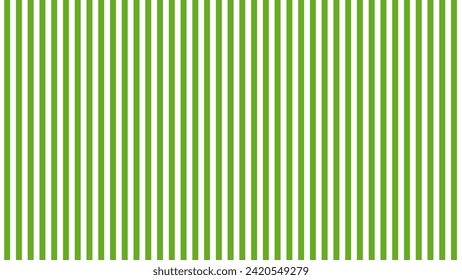 Green and white vertical stripes background