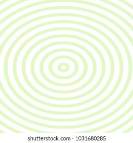 green and white watercolor circle pattern with regular closed rings, vector illustration
