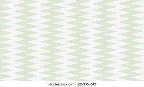 Green with white zigzag background