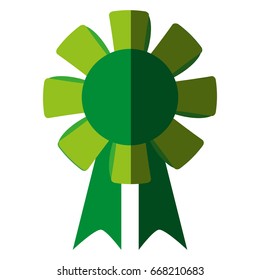 green winner badge icon image 