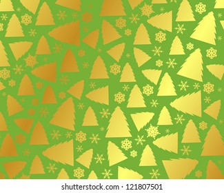 green winter background. christmas background