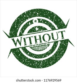 Green Without rubber grunge seal