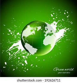 Green world. Ecology concept