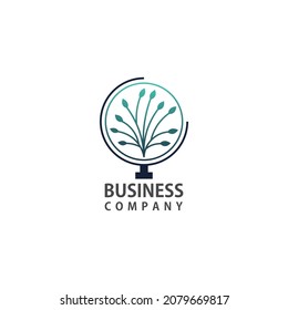 green world logo design, nature logo