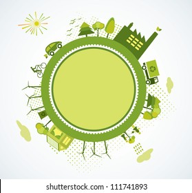 Green world, green planet, go green