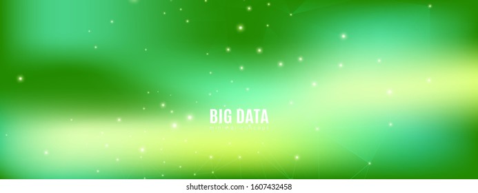 Green Wormhole Texture. Technology Information. Big Data Vector. Gradient Virtual Contemporary. Magic Wireframe Abstract. Technology Background. Particle Connection. Cosmic Wireless Banner.