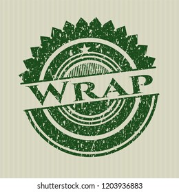 Green Wrap distressed rubber texture