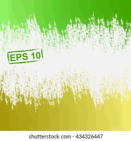 Green and yellow abstract background.