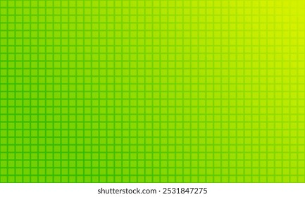 Fondo abstracto verde y amarillo con patrón cuadrado, textura geométrica moderna, gradiente de superposición	