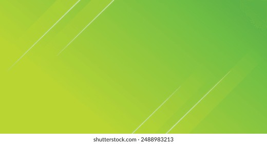 Green and yellow abstract geometric background. Dynamic shapes composition. Vector illustration