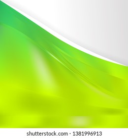 Green and Yellow Background Design Template