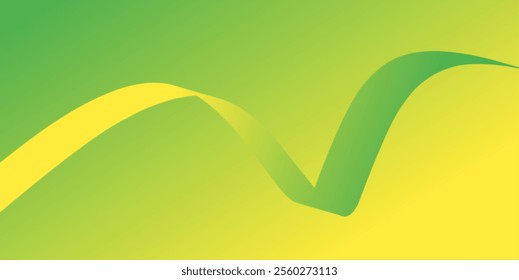 green yellow background, yellow green smooth lines texture