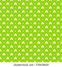 Green and yellow  background for St. Patricks Day. Seamless pattern.  Illustration for St. Patrick's day  posters, greeting cards, print and web projects.