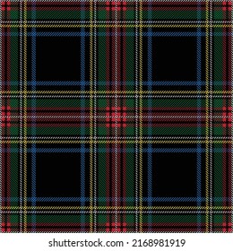 Green, yellow, black, white Tartan Plaid Scottish Pattern. Texture from tartan, plaid, tablecloths, shirts, clothes, dresses, bedding, blankets and other textile.