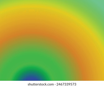 Green, Yellow and Blue color combination gradient background design.