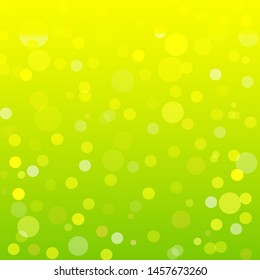 Green and yellow  Bokeh Background, green blurred wallpaper