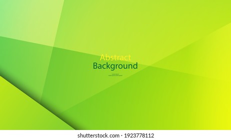 green and Yellow color background abstract art vector