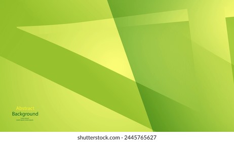 green and Yellow color background abstract art vector