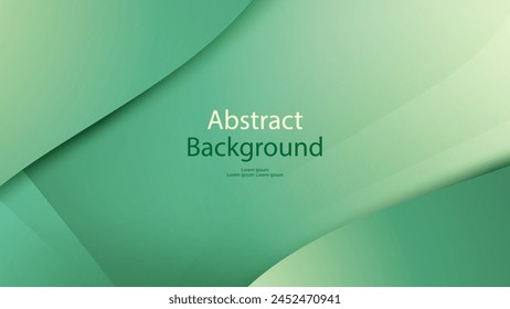 green and Yellow color background abstract art vector