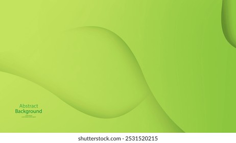 green and Yellow color background abstract art vector