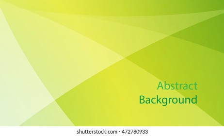 green and Yellow color background abstract art vector