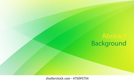 green and Yellow color background abstract art vector