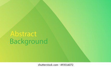 green and Yellow color background abstract art vector