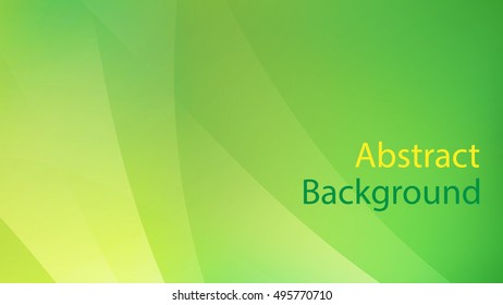 green and Yellow color background abstract art vector
