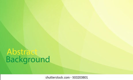 Green and Yellow color background abstract art vector