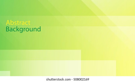 Green and Yellow color background abstract art vector