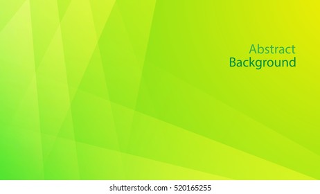 Green and Yellow color background abstract art vector 