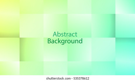 Green and Yellow color background abstract art vector