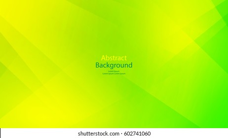 Green and Yellow color background abstract art vector 
