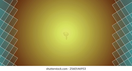Green Yellow Colorful Gradient Background with Noise Texture Effects
