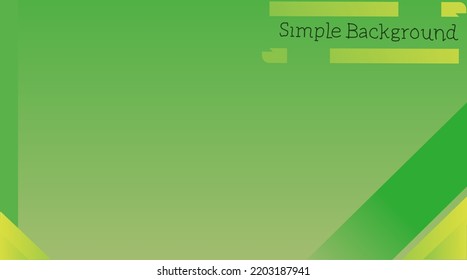 green and yellow colorful template background with gradient color. Design with a rectangular shape.