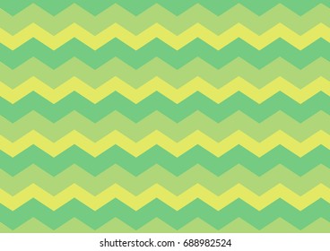 Green and yellow curves, geometric abstract background, vector illustration
