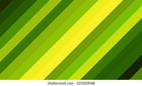 Green and Yellow Diagonal Stripes Background