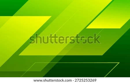 Green and yellow geometric background. Eps10 vector