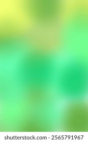 green and yellow glowing abstract background