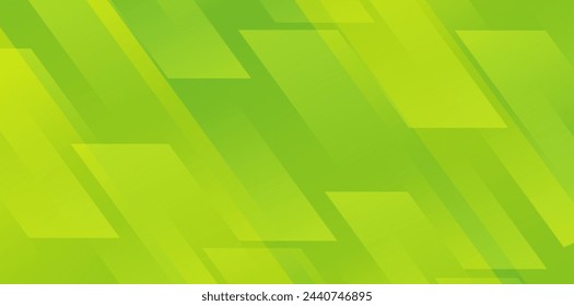 green and yellow gradation abstract slanted rectangular geometric background modern futuristic design	