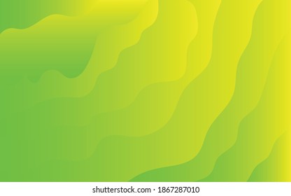 green and yellow gradient abstract background, poster or banner, flyer according to your needs