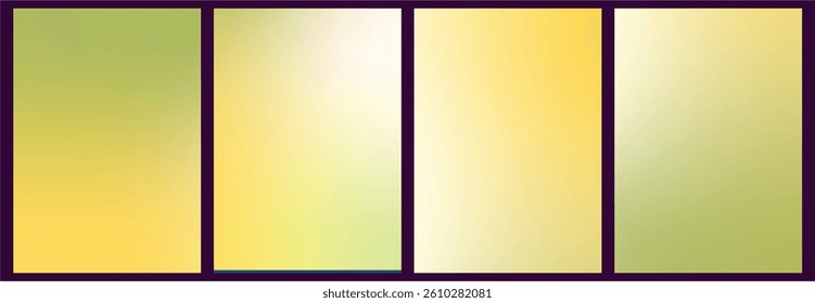 Green and yellow gradient background. Background with bright and fresh colors
