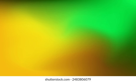 Green yellow gradient mesh abstract background nice for wallpaper or banner