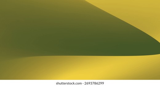 Malha de gradiente verde e amarelo abstrato vetor moderno plano de fundo borrado para web e design gráfico