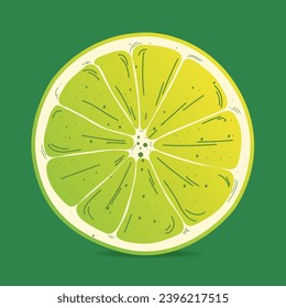green yellow Lemon citrus background. Flying Lemon with green leaf on transparent background. Lemon falling from different angles. Focused and blurry fruits. Realistic vector illustration .