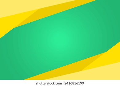 Abstrakter Hintergrund von grünen und gelben Linien. Modernes Banner. Valentinstag-Wallpaper. Rahmen. Vektorgrafik