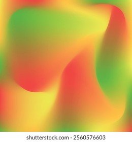 green yellow orange red color gradiant illustration. green yellow orange red color gradiant background. not focused image of bright green yellow orange red color gradation.