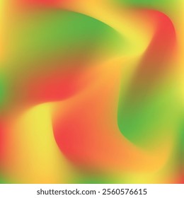 green yellow orange red color gradiant illustration. green yellow orange red color gradiant background. not focused image of bright green yellow orange red color gradation.