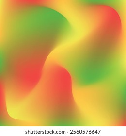 green yellow orange red color gradiant illustration. green yellow orange red color gradiant background. not focused image of bright green yellow orange red color gradation.